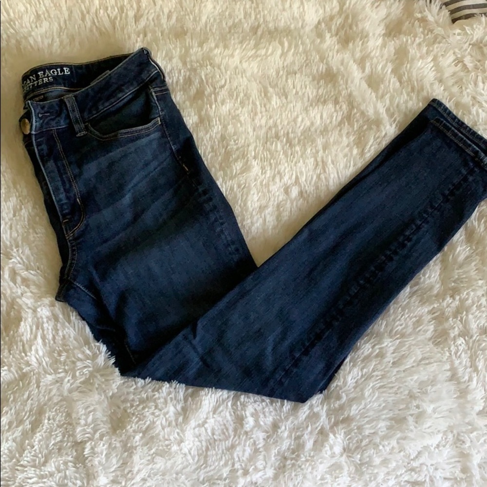 American Eagle High Rise Skinny Jeans